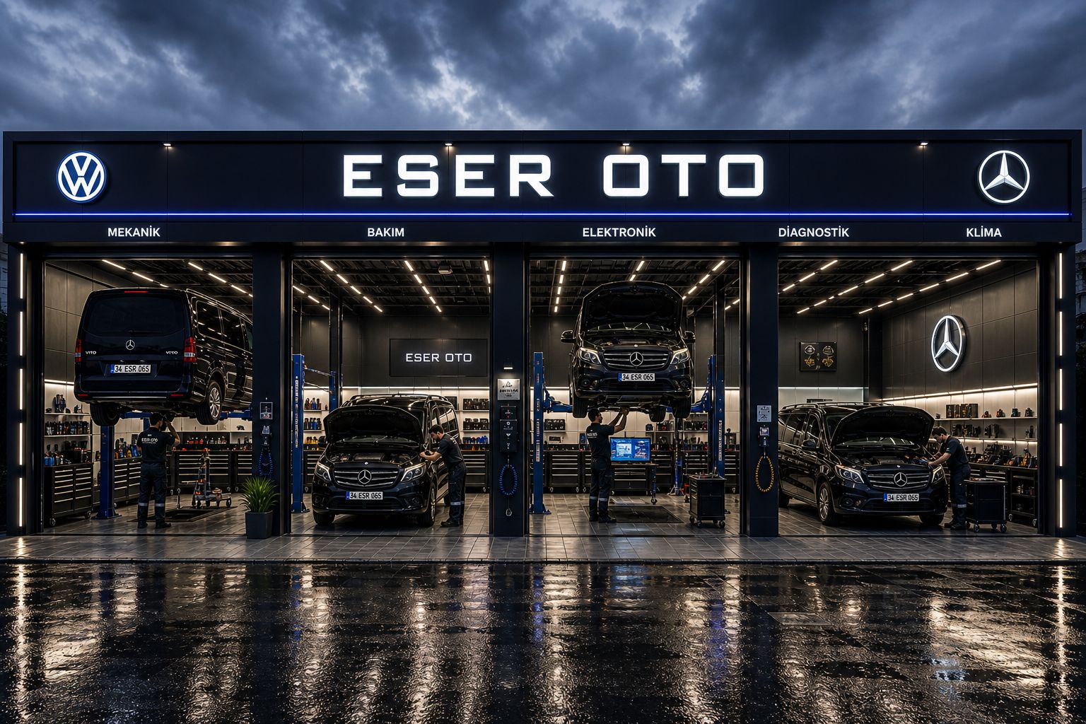 ESER OTO SERVİS HİZMETİNİZDE!