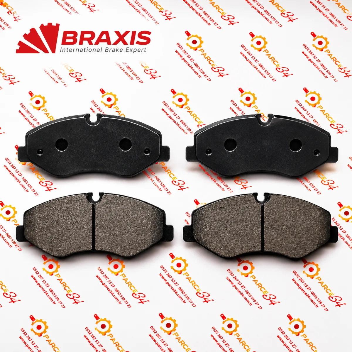 ÖN FREN BALATASI (BÜYÜK TİP) — BRAXIS yedek parça — Fren Sistemi