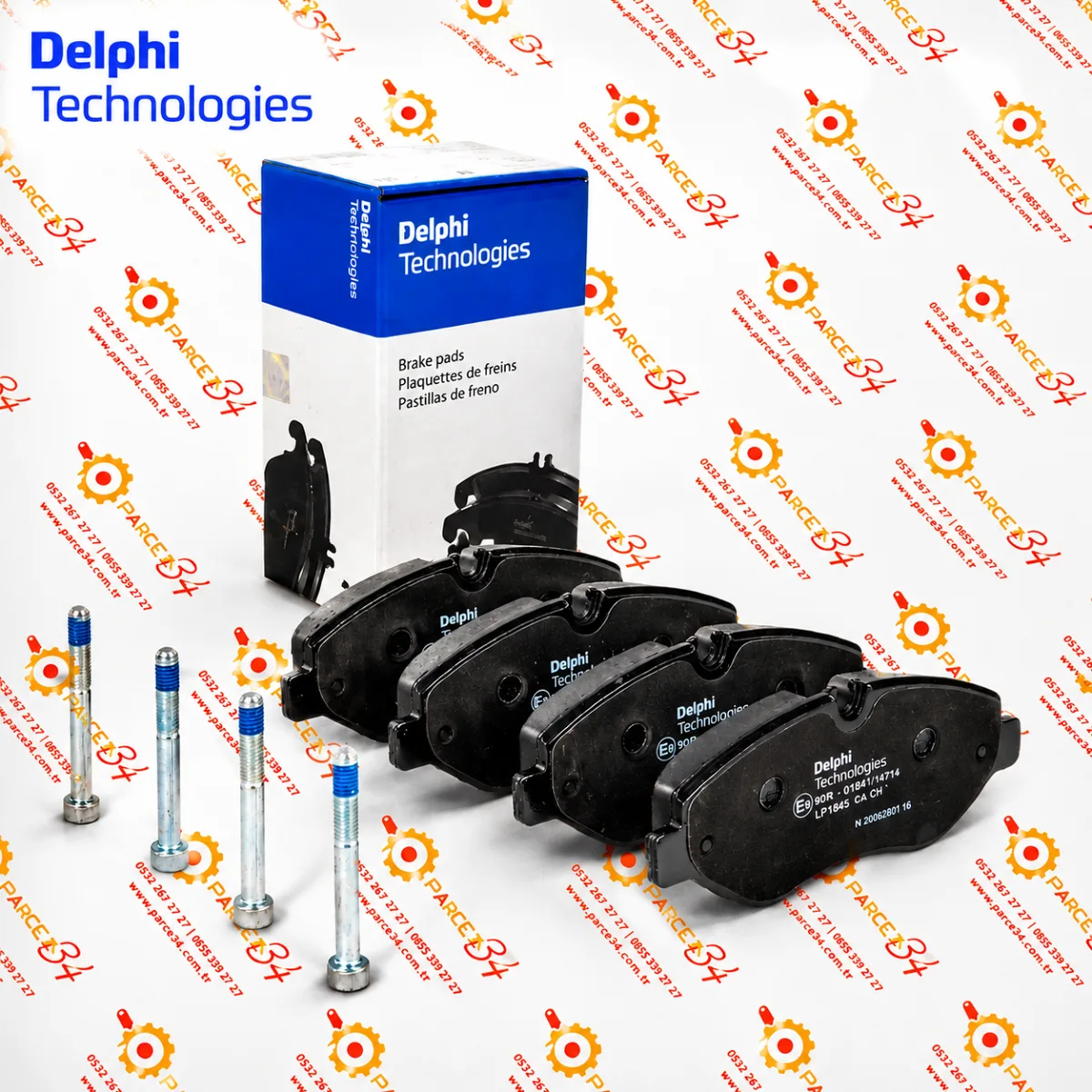 ÖN FREN BALATASI FİŞSİZ CRF(2E) / W907 / W906 / W639 — Delphi Technologies yedek parça — Fren Sistemi