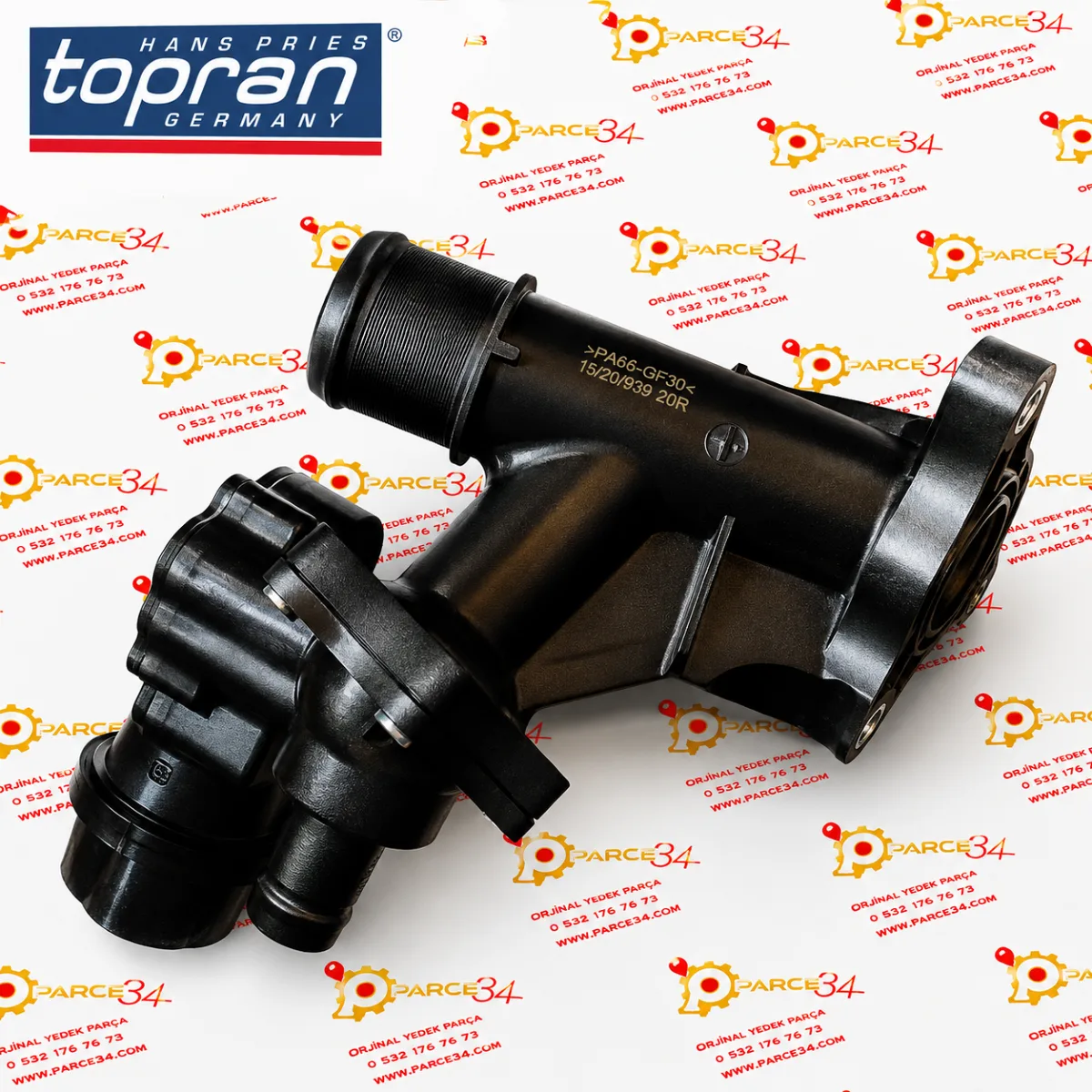 SU FLANŞI OM622 OM626 + W205/W447-111 1,6 R9M — TOPRAN yedek parça — Motor & Şanzıman