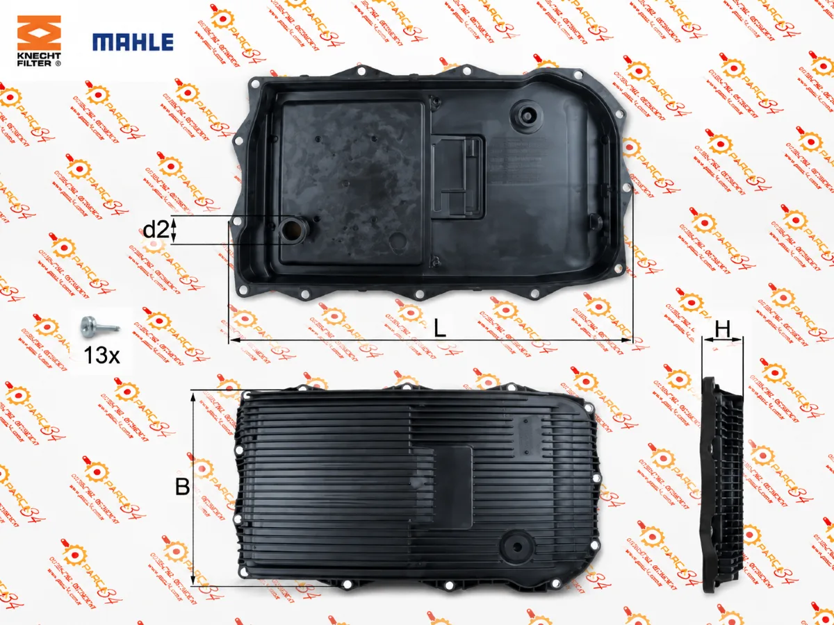 ŞANZUMAN YAĞ KARTERİ BMW F01/F20/F21/F22/F30/F31/F32/F33/F34/F36 — MAHLE / Knecht Filter yedek parça — Motor & Şanzıman — görsel 2